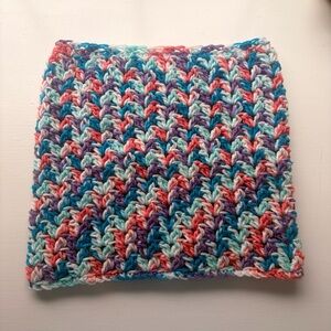 Multicolor Crochet Scarf